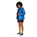 Sonic Blue - Lifestyle - Regatta Womens-Ladies Navassa Waterproof Jacket