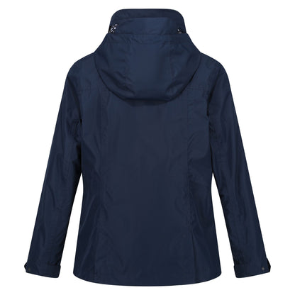 Navy - Back - Regatta Womens-Ladies Navassa Waterproof Jacket