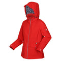 High Risk Red - Side - Regatta Womens-Ladies Navassa Waterproof Jacket