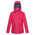 Hot Pink - Front - Regatta Womens-Ladies Navassa Waterproof Jacket