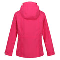 Hot Pink - Back - Regatta Womens-Ladies Navassa Waterproof Jacket