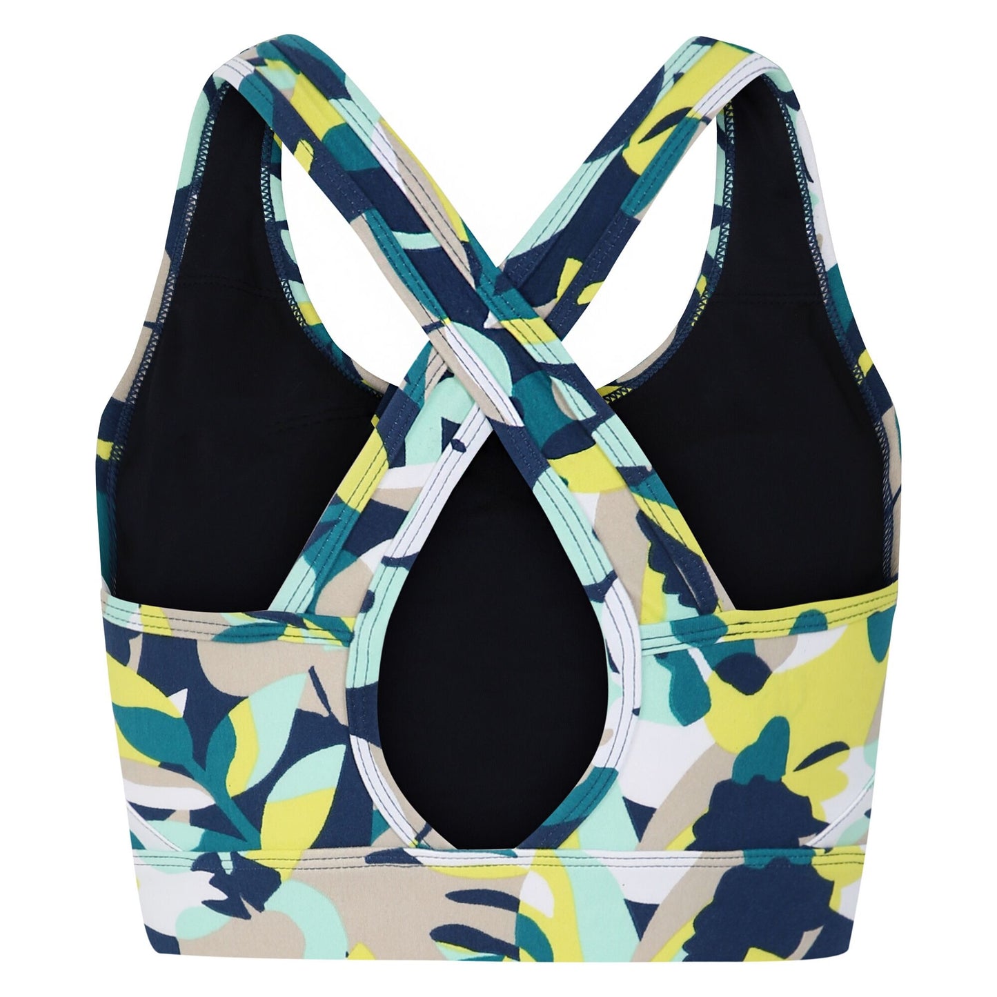 Moonlight Denim - Back - Dare 2B Womens-Ladies Swift II Petal Sports Bra