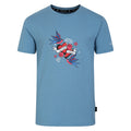 Niagara Blue - Front - Dare 2B Childrens-Kids Trailblazer II Heart T-Shirt