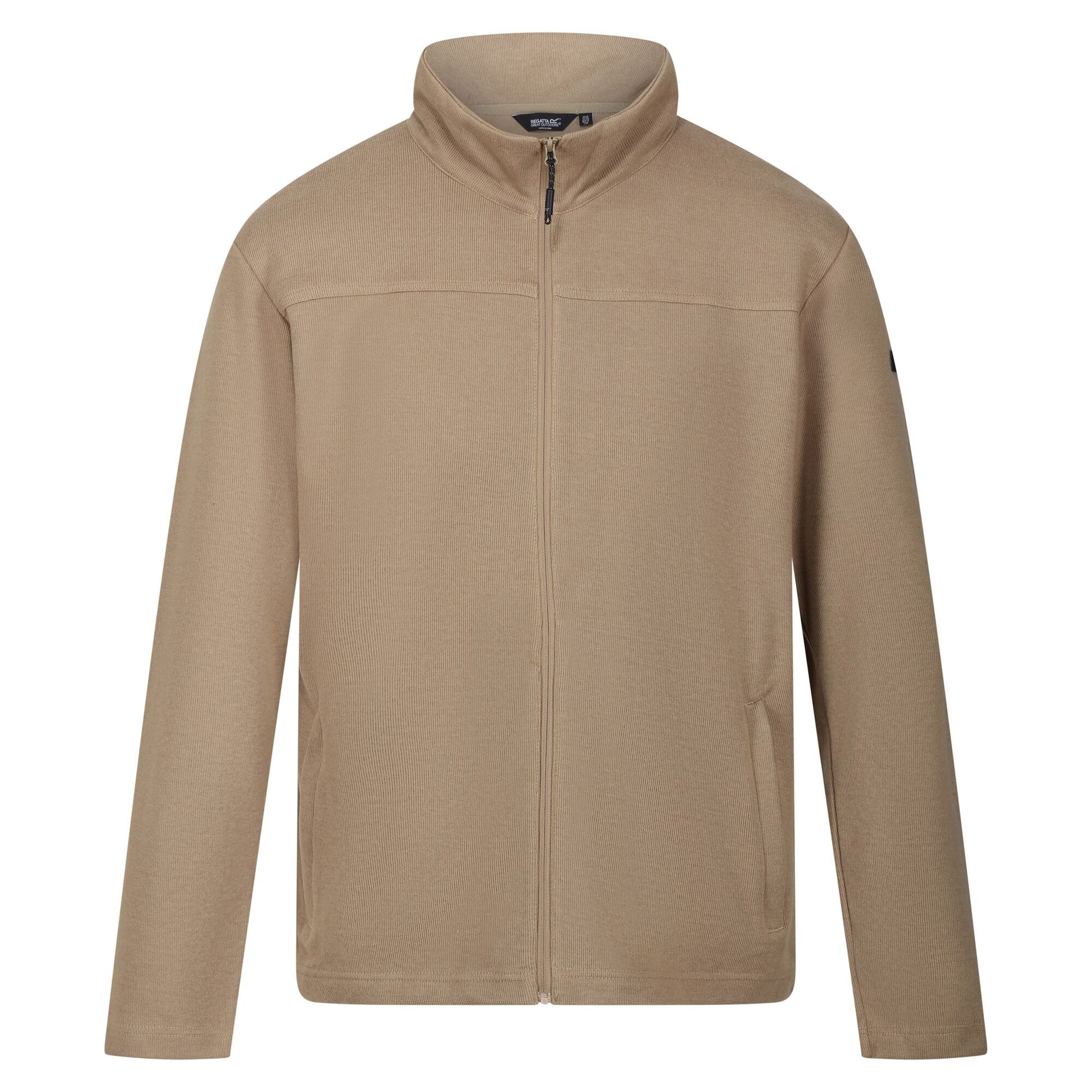 Gold Sand - Front - Regatta Mens Lakenham Full Zip Fleece