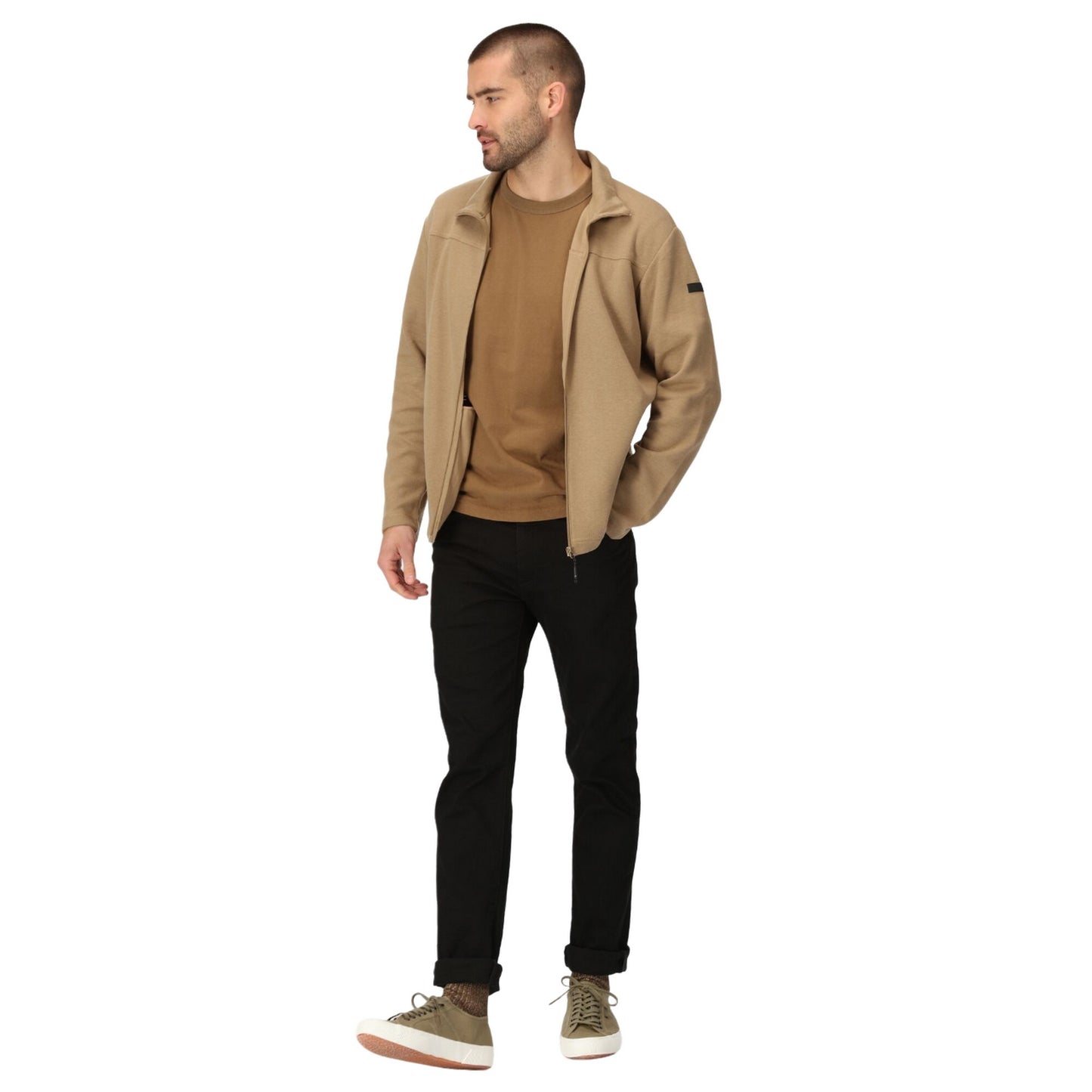 Gold Sand - Lifestyle - Regatta Mens Lakenham Full Zip Fleece