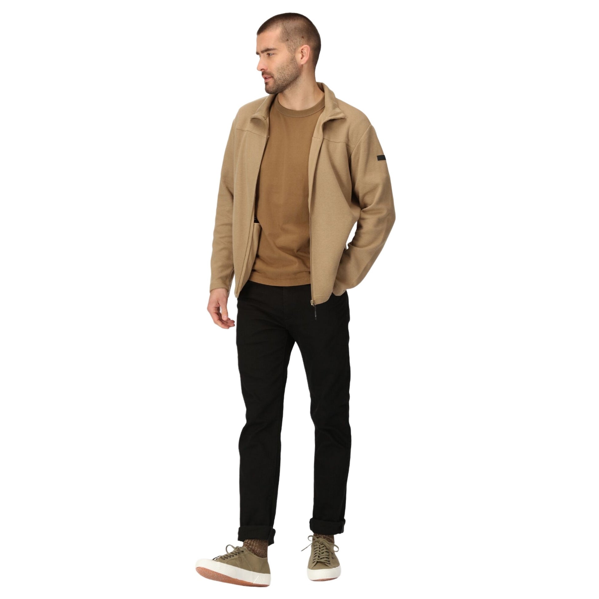 Gold Sand - Lifestyle - Regatta Mens Lakenham Full Zip Fleece