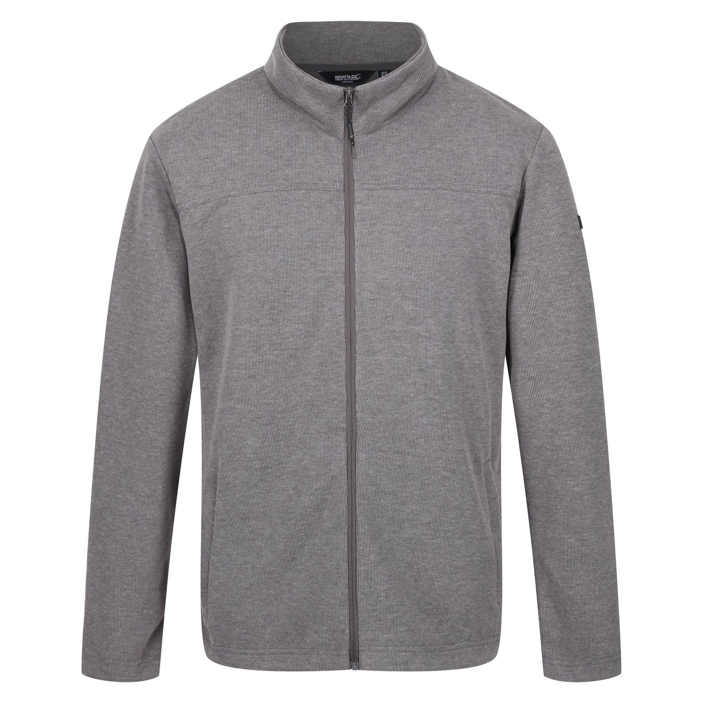 Dark Grey - Front - Regatta Mens Lakenham Full Zip Fleece