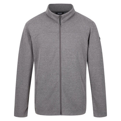 Dark Grey - Front - Regatta Mens Lakenham Full Zip Fleece
