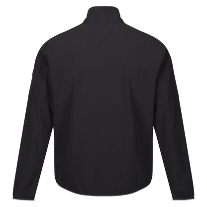 Black - Back - Regatta Mens Prestfield Packaway Jacket