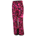 Pure Pink - Side - Dare 2B Womens-Ladies Ice Graffiti Ski Trousers