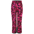 Pure Pink - Front - Dare 2B Womens-Ladies Ice Graffiti Ski Trousers