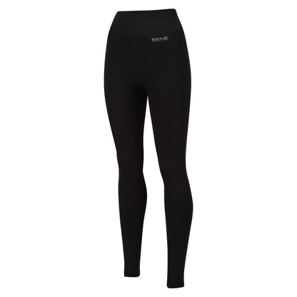 Black - Front - Regatta Womens-Ladies Stretch Thermal Leggings