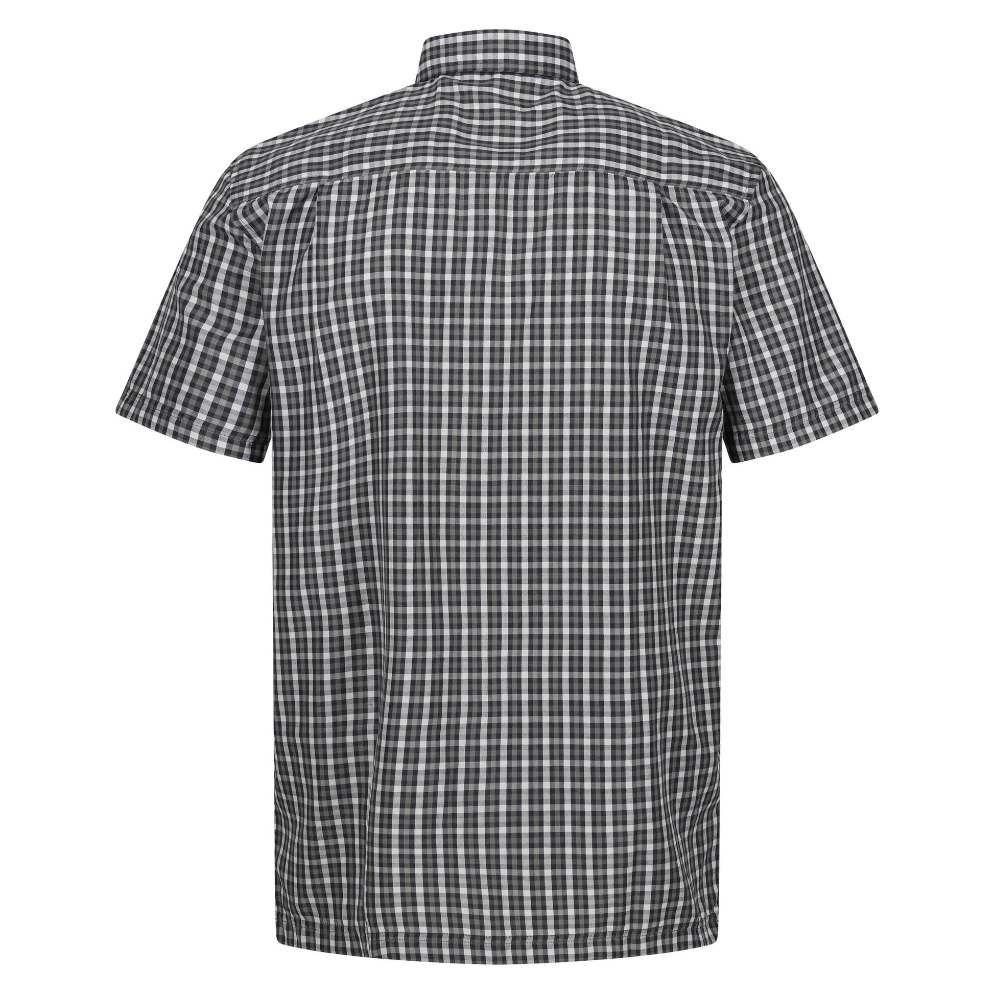 Agave Green-Ash - Back - Regatta Mens Kalambo VIII Checked Shirt