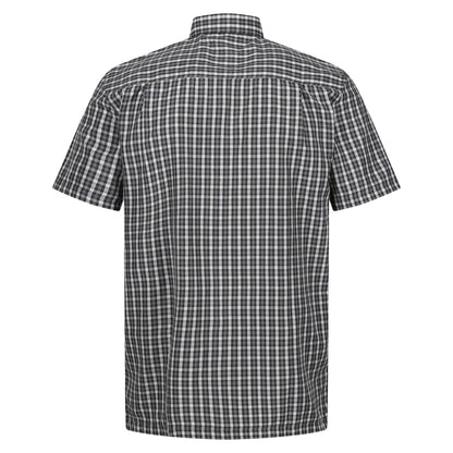 Agave Green-Ash - Back - Regatta Mens Kalambo VIII Checked Shirt