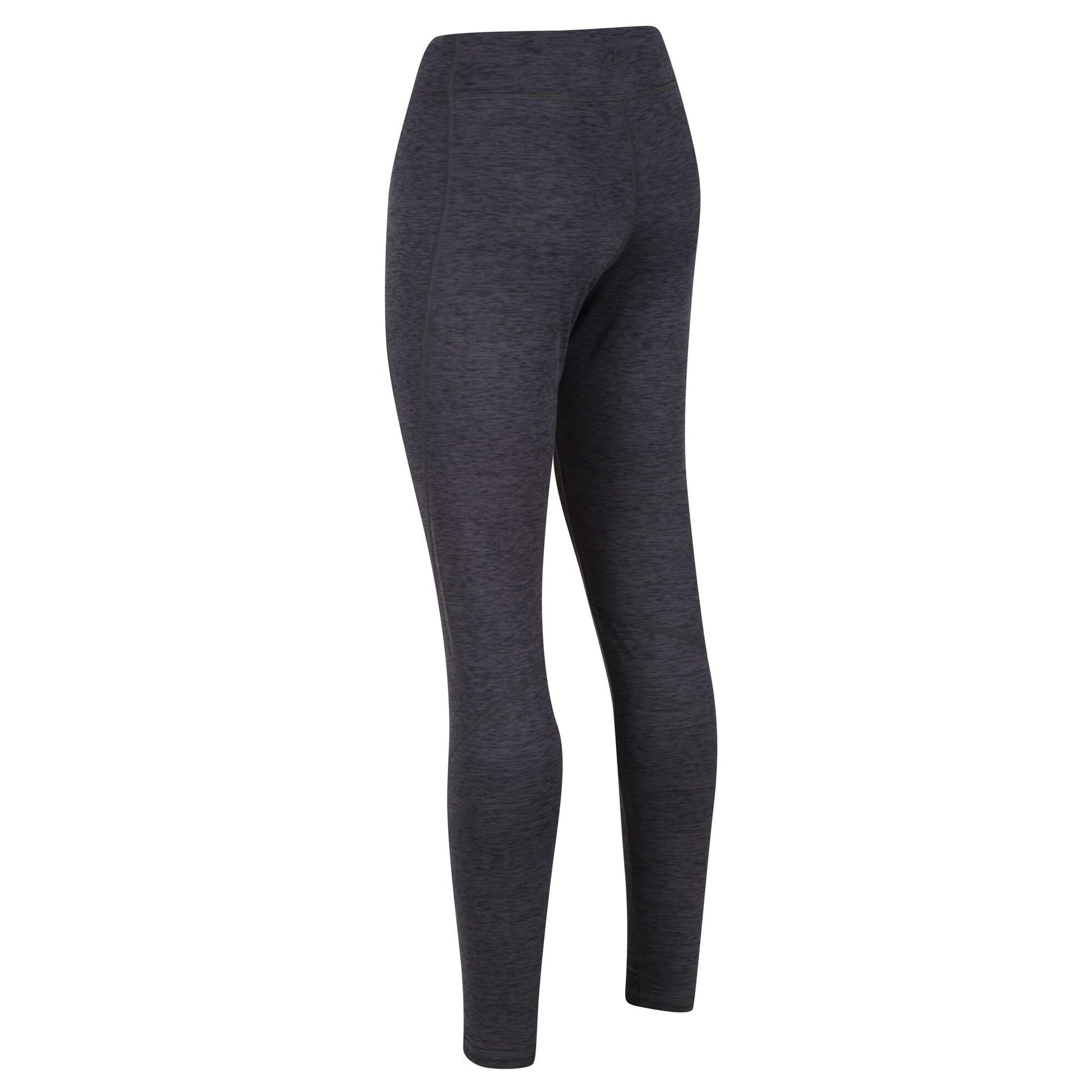 Seal Grey - Lifestyle - Regatta Womens-Ladies Holeen Animal Print Winter Leggings