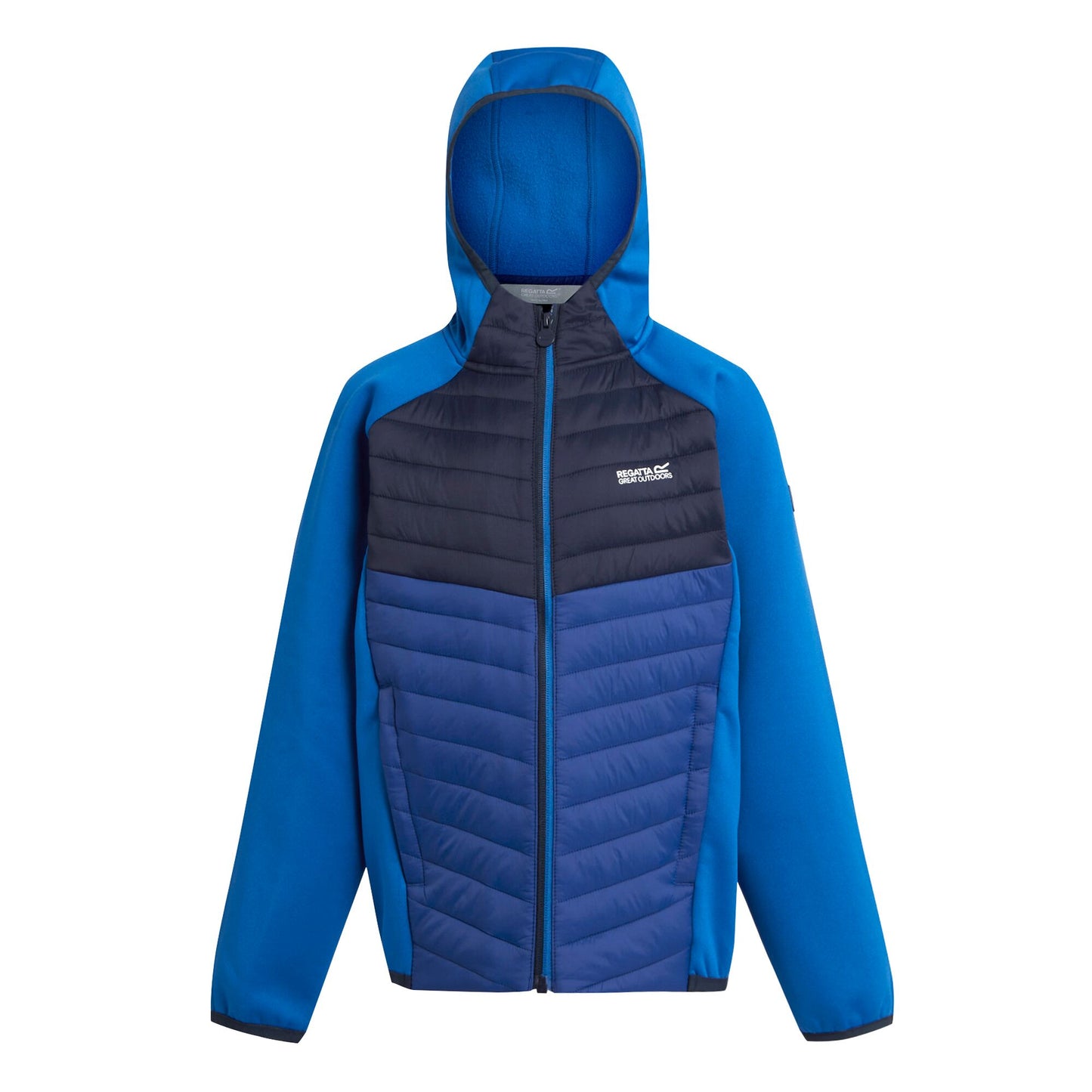 Oxford Blue-Navy - Front - Regatta Childrens-Kids Kielder VIII Hybrid Jacket