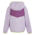 Lilac Frost-Sunset Purple - Back - Regatta Childrens-Kids Kielder VIII Hybrid Jacket