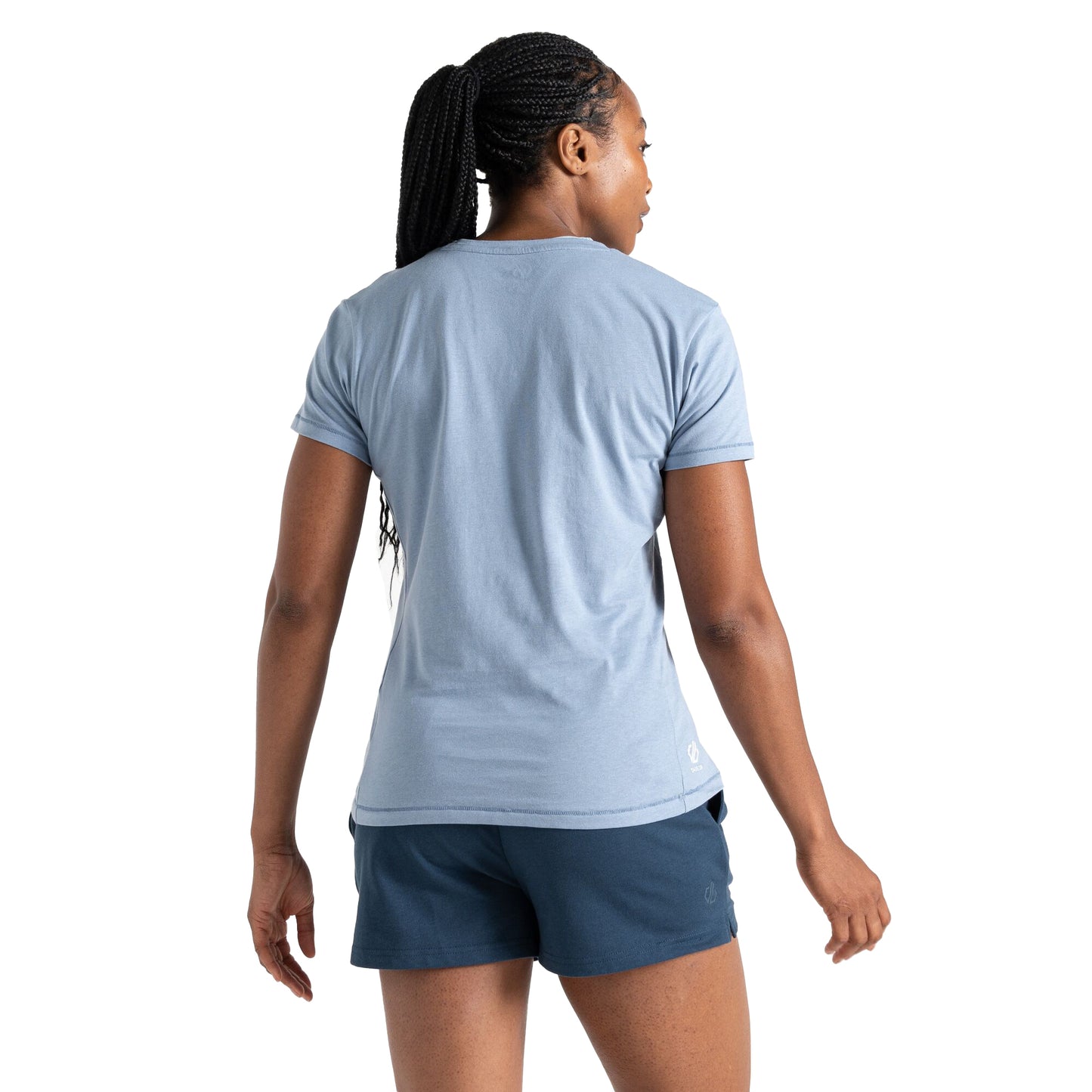 Rainwashed Blue - Pack Shot - Dare 2B Womens-Ladies Tranquility II Love T-Shirt