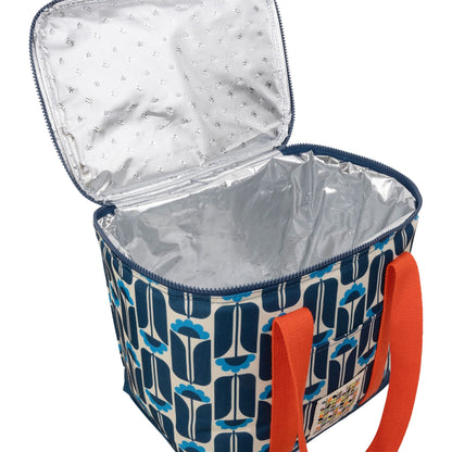 Navy - Side - Regatta Orla Kiely 12L Flowers Cool Bag