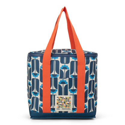 Navy - Front - Regatta Orla Kiely 12L Flowers Cool Bag
