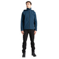 Moonlight Denim - Close up - Dare 2B Mens Switch Out II Waterproof Jacket