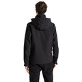 Black - Pack Shot - Dare 2B Mens Switch Out II Waterproof Jacket