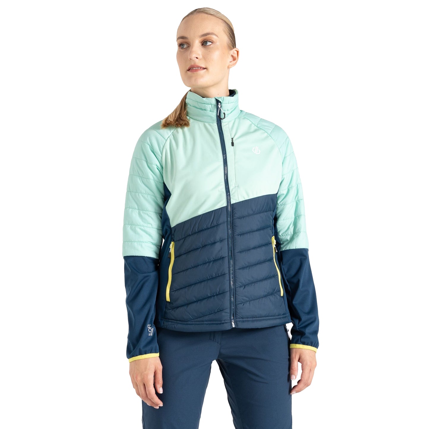 Mint Green-Moonlight Denim - Lifestyle - Dare 2B Womens-Ladies Lexan Hybrid Jacket