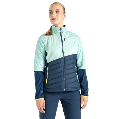 Mint Green-Moonlight Denim - Lifestyle - Dare 2B Womens-Ladies Lexan Hybrid Jacket