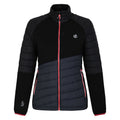 Black-Ebony - Front - Dare 2B Womens-Ladies Lexan Hybrid Jacket