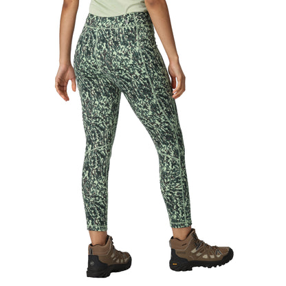 Darkest Spruce - Lifestyle - Regatta Womens-Ladies Holeen Camo Winter Leggings