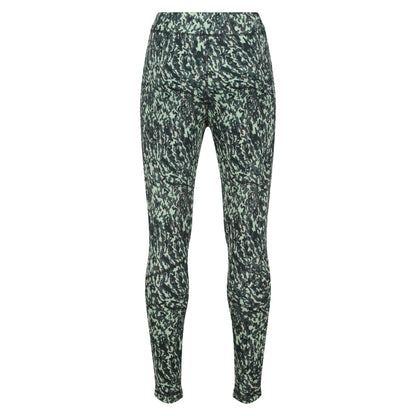 Darkest Spruce - Front - Regatta Womens-Ladies Holeen Camo Winter Leggings