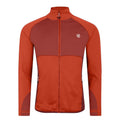 Cinnamon-Tuscan Red - Front - Dare 2B Mens Substratum II Core Stretch Midlayer