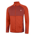 Cinnamon-Tuscan Red - Side - Dare 2B Mens Substratum II Core Stretch Midlayer