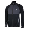 Black-Ebony - Side - Dare 2B Mens Substratum II Core Stretch Midlayer