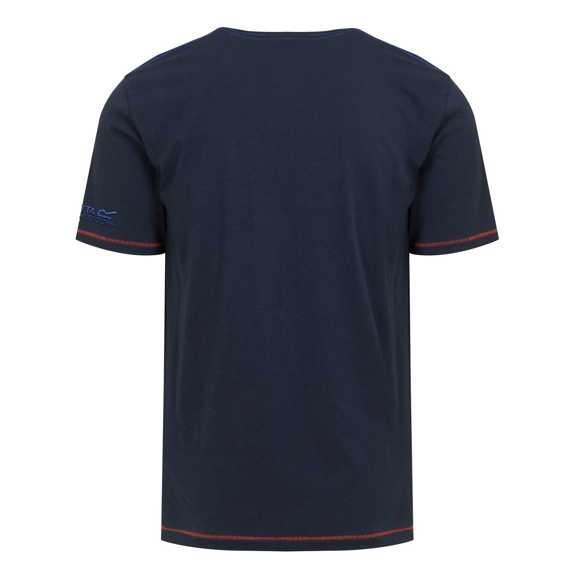 Navy - Back - Regatta Mens Rayonner T-Shirt