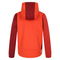 Orange-Niagara Blue - Front - Dare 2B Childrens-Kids Cheer Soft Shell Jacket