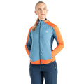 Niagara Blue-Satsuma - Lifestyle - Dare 2B Womens-Ladies Traversing Core Stretch Midlayer