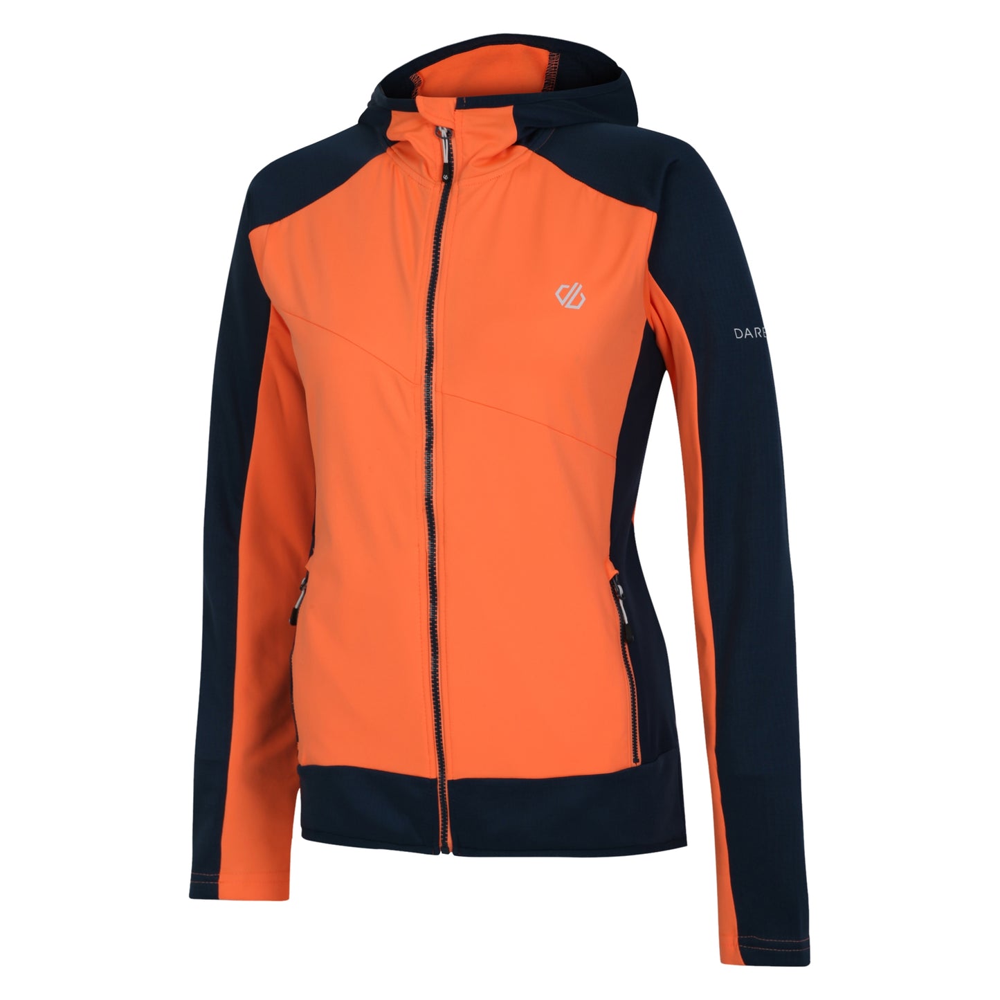 Live Wire-Moonlight Denim - Side - Dare 2B Womens-Ladies Traversing Core Stretch Midlayer