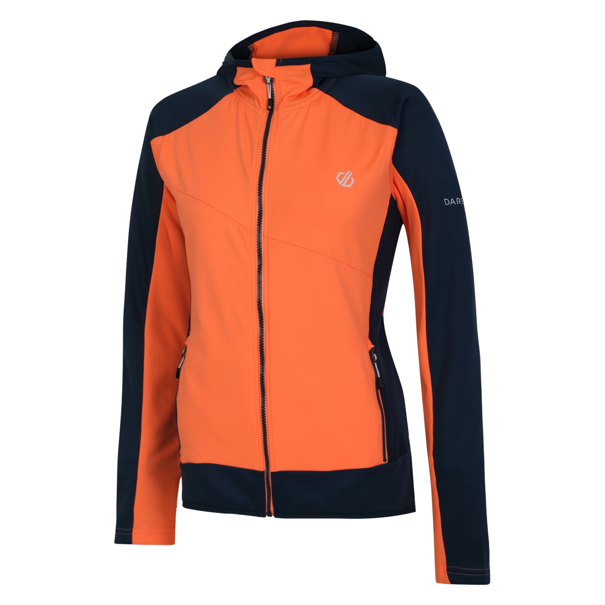 Live Wire-Moonlight Denim - Side - Dare 2B Womens-Ladies Traversing Core Stretch Midlayer
