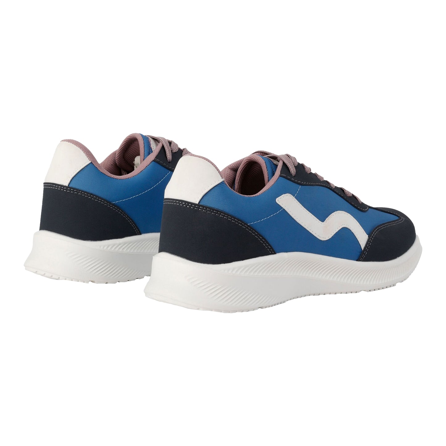 Coronet Blue-Toadstool - Back - Regatta Womens-Ladies Marine Retro Trainers