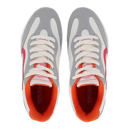 Snow White-Pink Potion - Lifestyle - Regatta Womens-Ladies Marine Retro Trainers