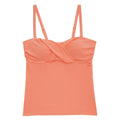 Shell Pink - Front - Regatta Womens-Ladies Aceana III Plain Tankini Top