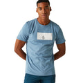 Coronet Blue - Lifestyle - Regatta Mens Breezed IV Paddleboard T-Shirt