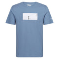Coronet Blue - Front - Regatta Mens Breezed IV Paddleboard T-Shirt