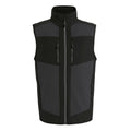 Grey-Ash - Front - Regatta Professional Mens Colour Block Softshell Body Warmer