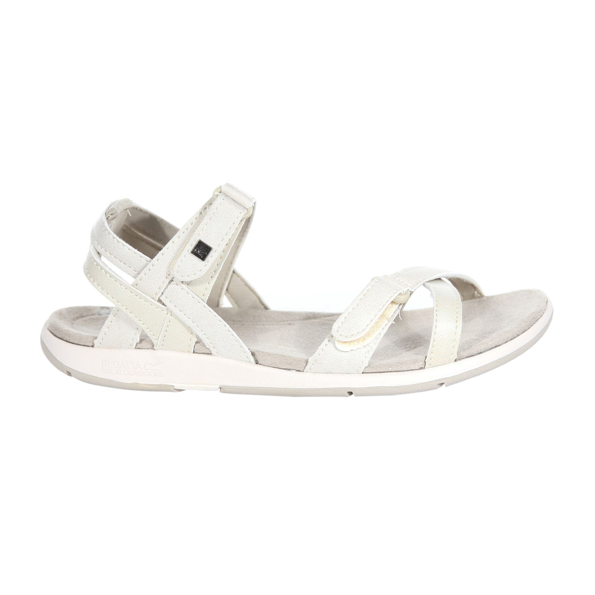 Natural-White Sand - Back - Regatta Great Outdoors Womens-Ladies Lady Santa Cruz Open Toe Sandals