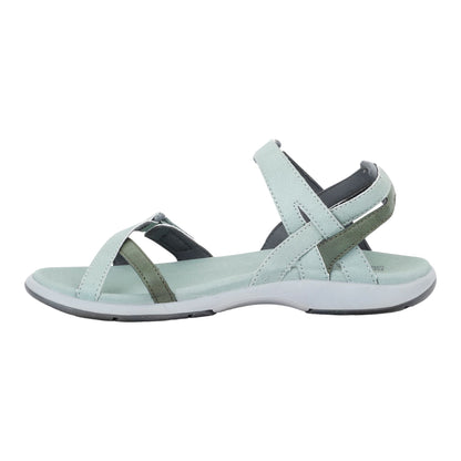 Glacier Green-Four Leaf Clover - Side - Regatta Great Outdoors Womens-Ladies Lady Santa Cruz Open Toe Sandals