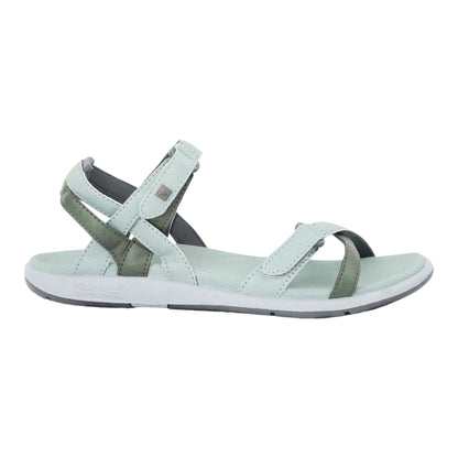 Glacier Green-Four Leaf Clover - Lifestyle - Regatta Great Outdoors Womens-Ladies Lady Santa Cruz Open Toe Sandals