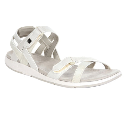 Natural-White Sand - Front - Regatta Great Outdoors Womens-Ladies Lady Santa Cruz Open Toe Sandals