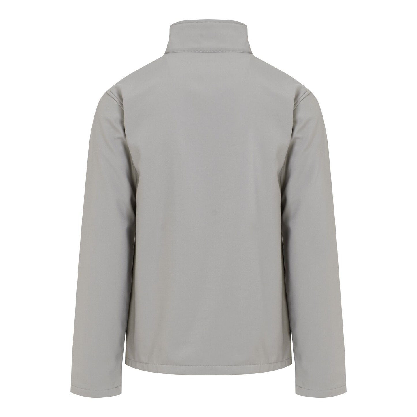 Mineral Grey-Black - Back - Regatta Professional Mens Plain Double Layered Soft Shell Jacket